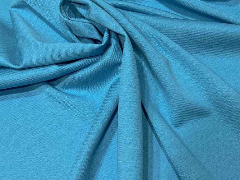 棉莫代尔混纺盖涤纶针织面料丝光棉夏季短袖T恤布料