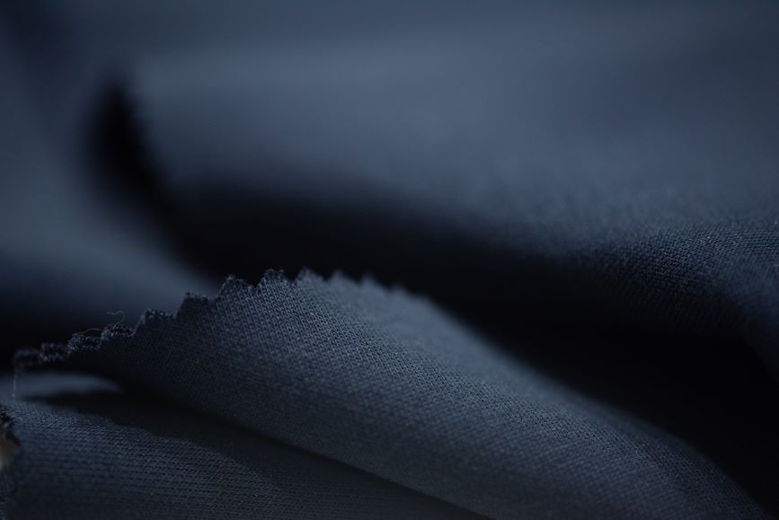 夹丝空气层针织布面料秋冬季针织外套卫衣保暖布料